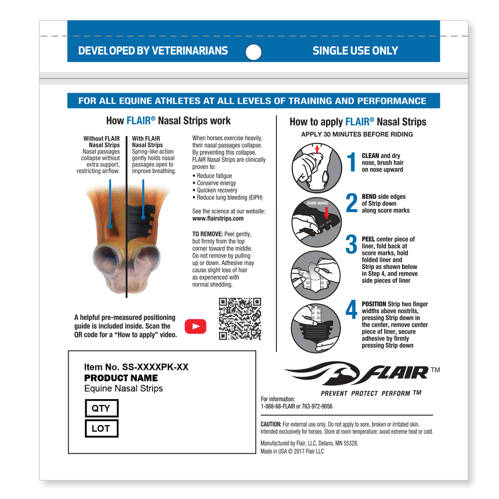 Flair Strips - Orange