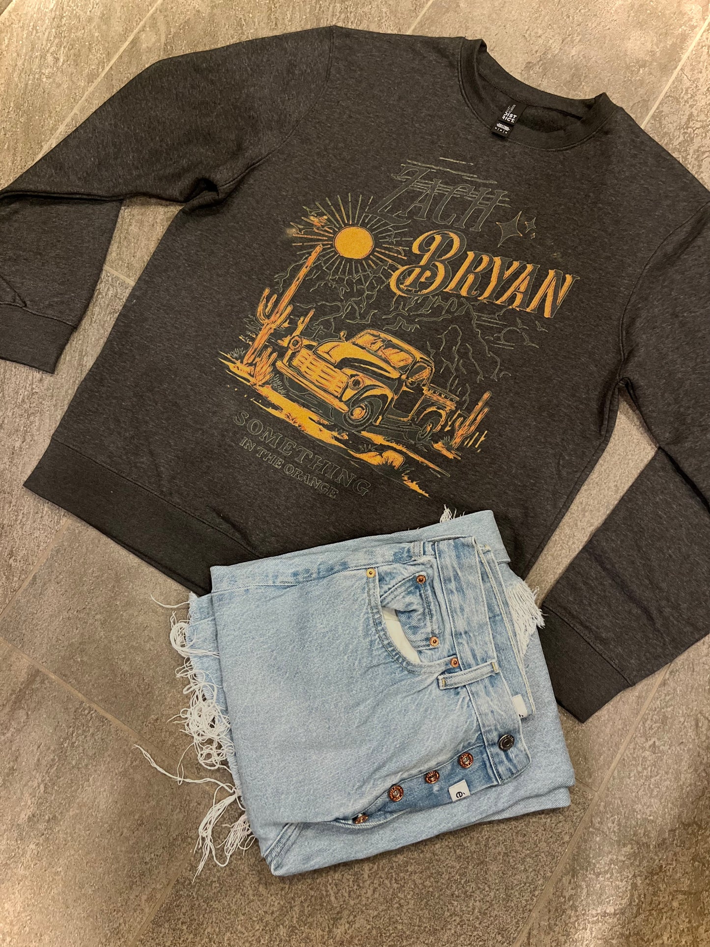 Something in the Orange by Zach Bryan Sweatshirt